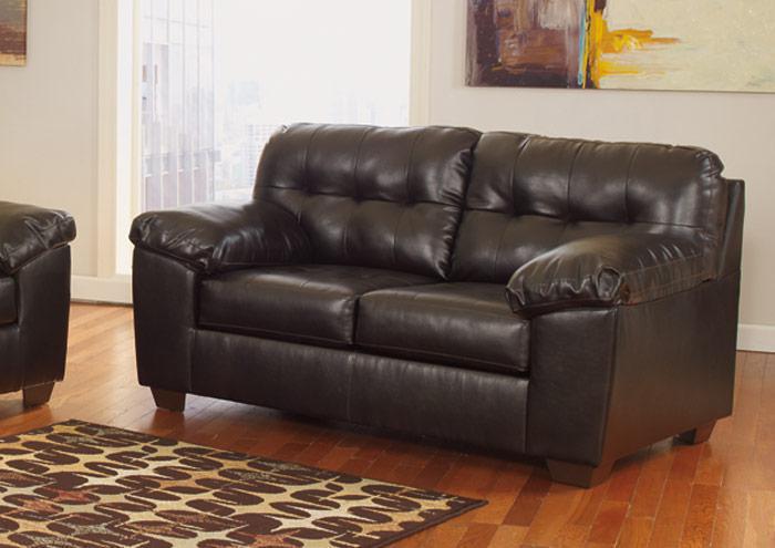 Jaclyn Chocolate Loveseat,Jennifer Convertibles