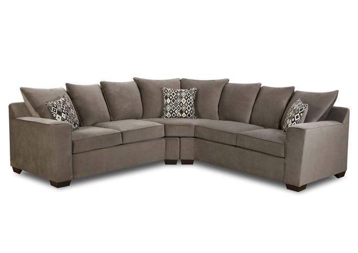 Bianca Gunsmoke Sectional,United-Simmons