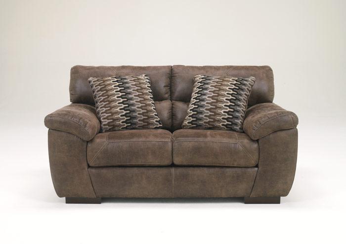 Pikara Gunsmoke Loveseat,Jennifer Convertibles