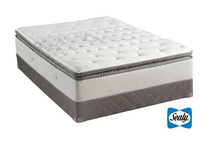 Sealy Joyce Street Plush Euro Pillow Top King,Sealy