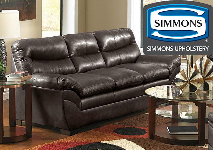 Denise Espresso Sofa (East Coast Only),United-Simmons