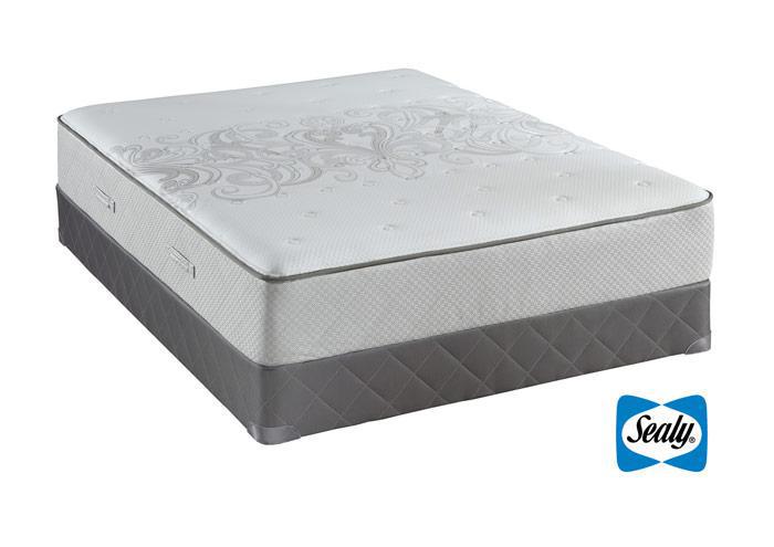 Sealy Orangewood Manor Firm Queen & 9" Box Spring Set,Sealy