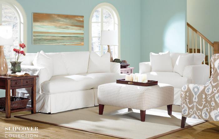 Melissa-Classic Beach White Sofa (East Coast Only),Jennifer Convertibles