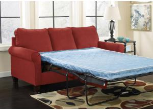 Image for Zeth Crimson Queen Sofa Bed