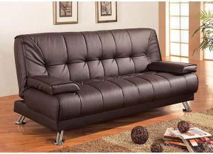 Image for Brown Futon Sofa Bed