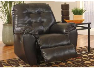 Image for Jaclyn Chocolate Rocker Recliner