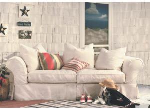 Image for Linda Sofa Bed Bull Natural (East Coast Only)