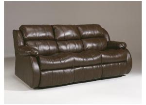 Image for DuraBlend Cafe Reclining Sofa w/ Drop Down Table
